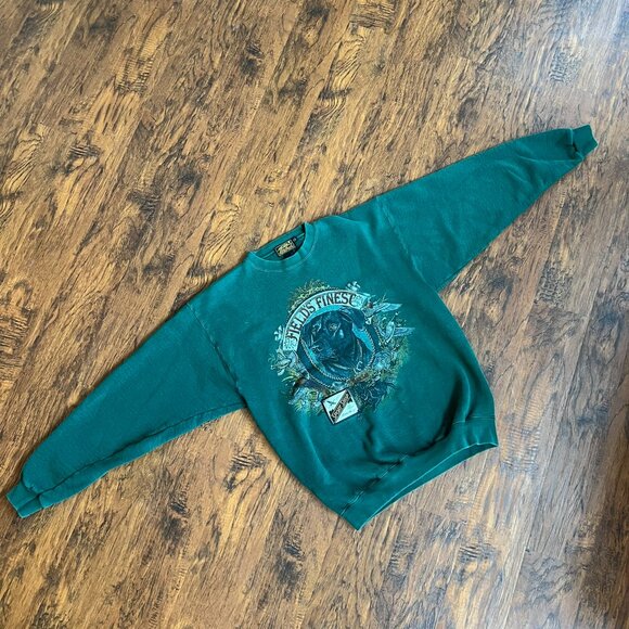Vintage 90s Eddie Bauer "Field's Finest" Black Lab Sweatshirt - Made in USA - Picture 5 of 16